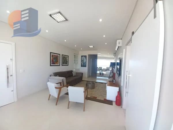 Alto Padrão | 03 Suítes, Varanda Gourmet e Vista Panorâmica para o Mar na Praia da Enseada – Guarujá