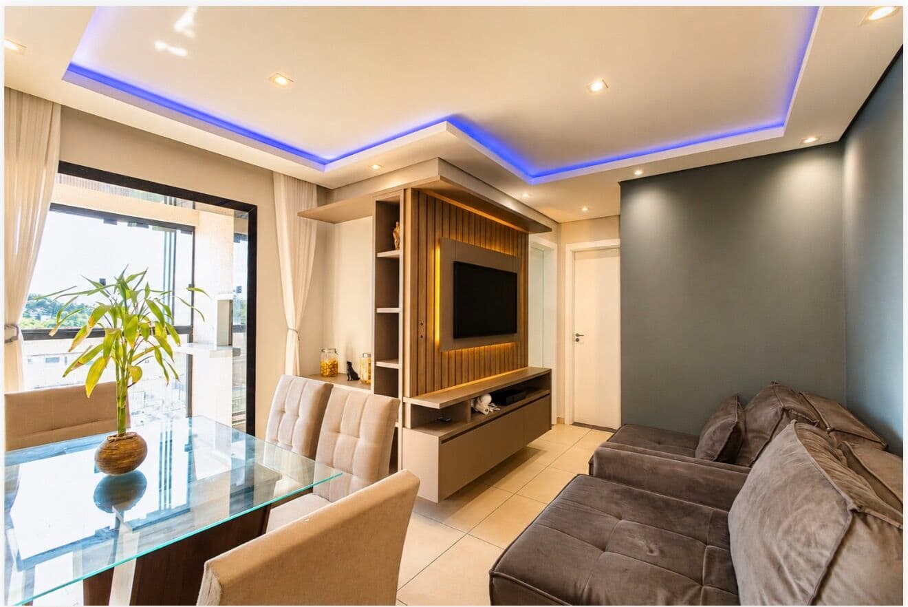 Apartamento 2 quartos sendo 1 suíte em condomínio club