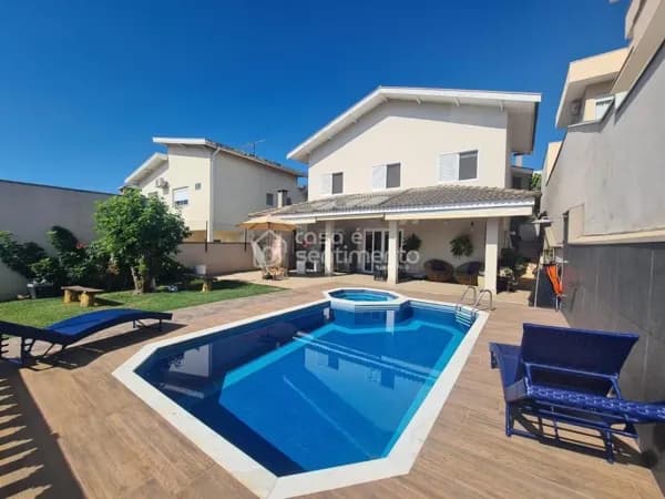 CASA COM PISCINA À VENDA NO CONDOMÍNIO PATURIS EM VINHEDO - SP