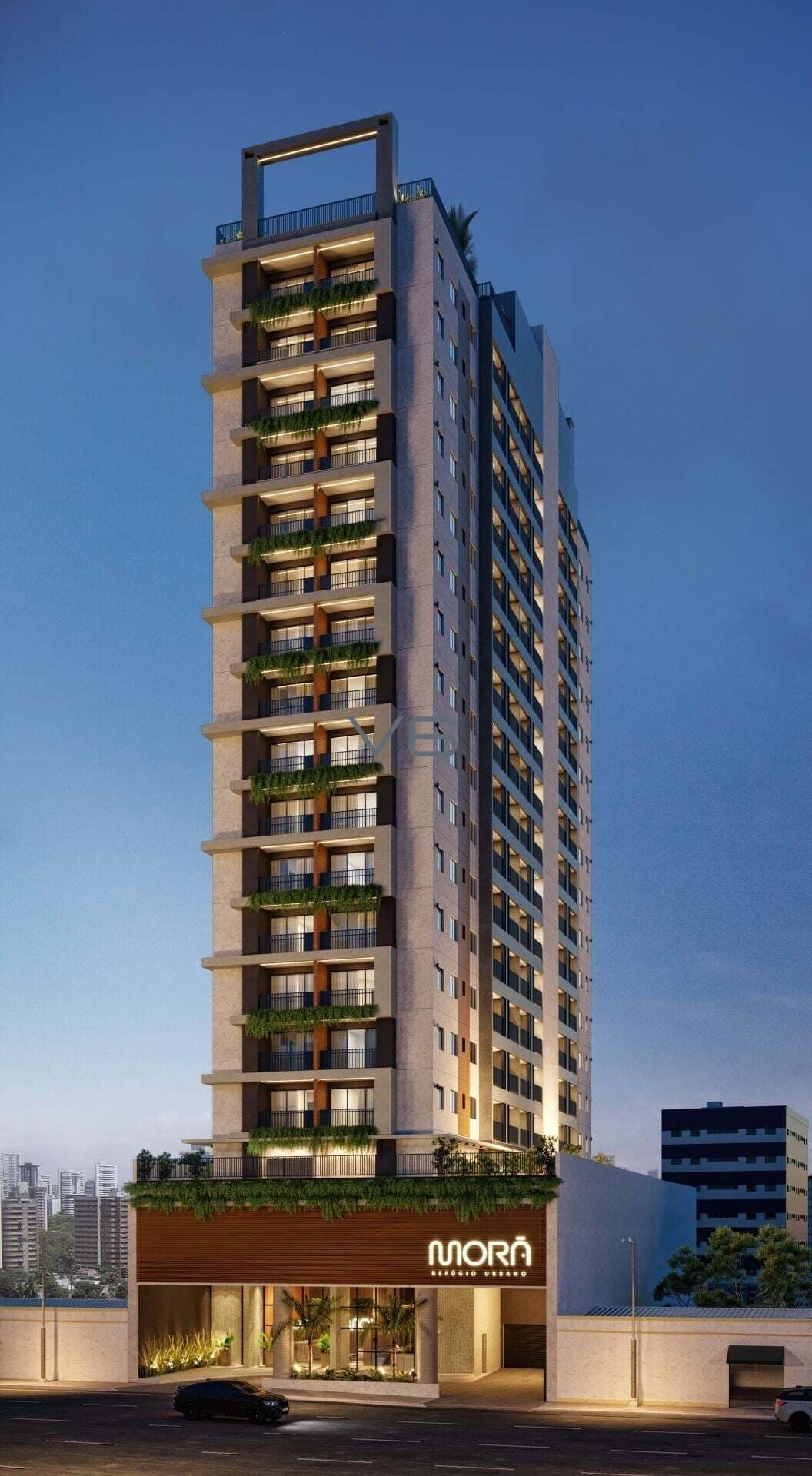 Apartamento padrão, 51m² privativos, 2 quartos, sacada, no Centro, Curitiba - PR.