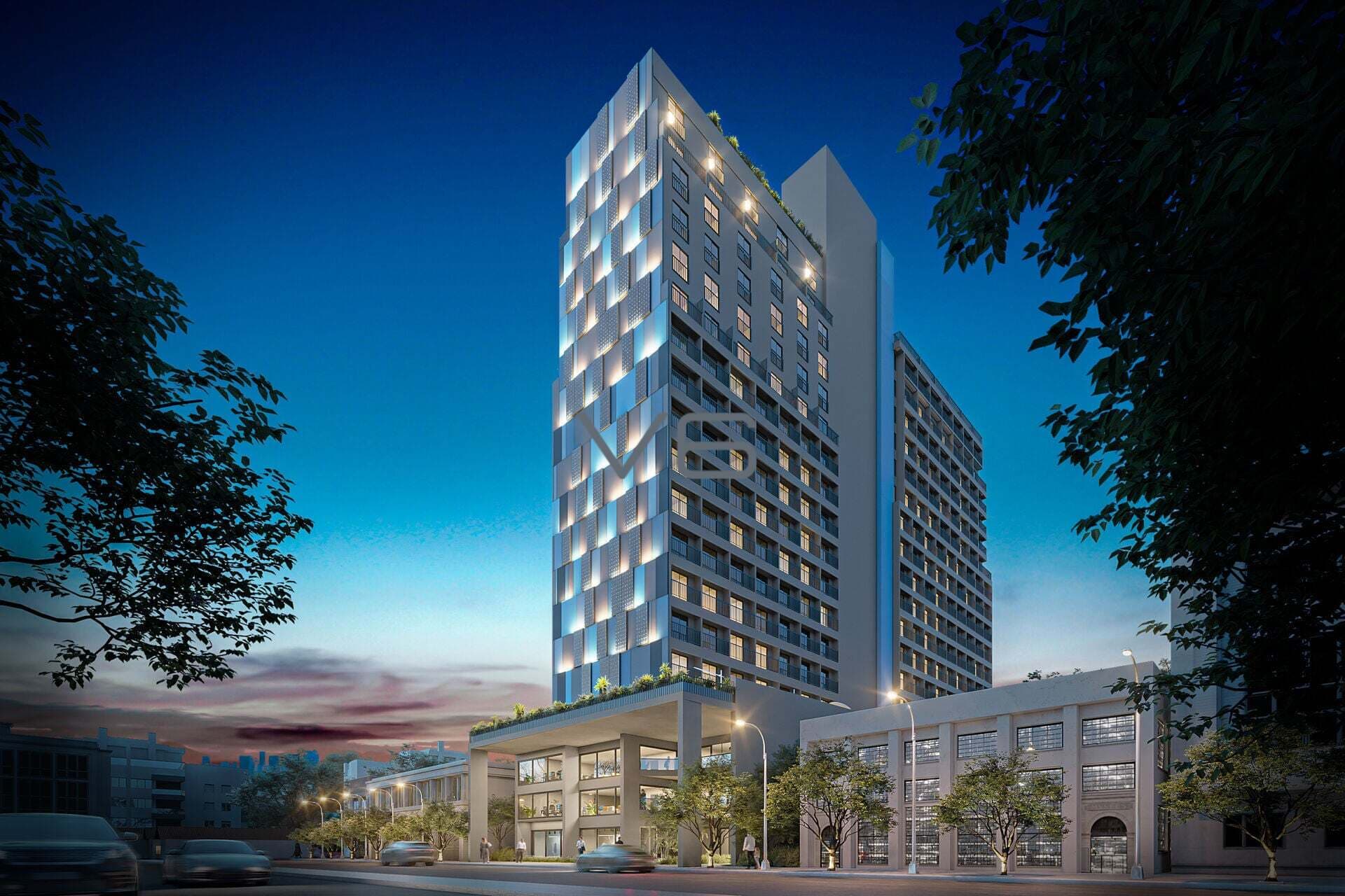 Apartamento Studio com 1 Banheiro, 17,16m² Privativos, no Vila Izabel, Curitiba-PR.
