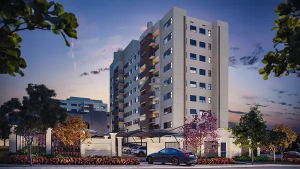 Apartamento padrão com 2 quartos, 55m² privativos, 1 vaga de garagem, no Lindóia, Curitiba - PR.