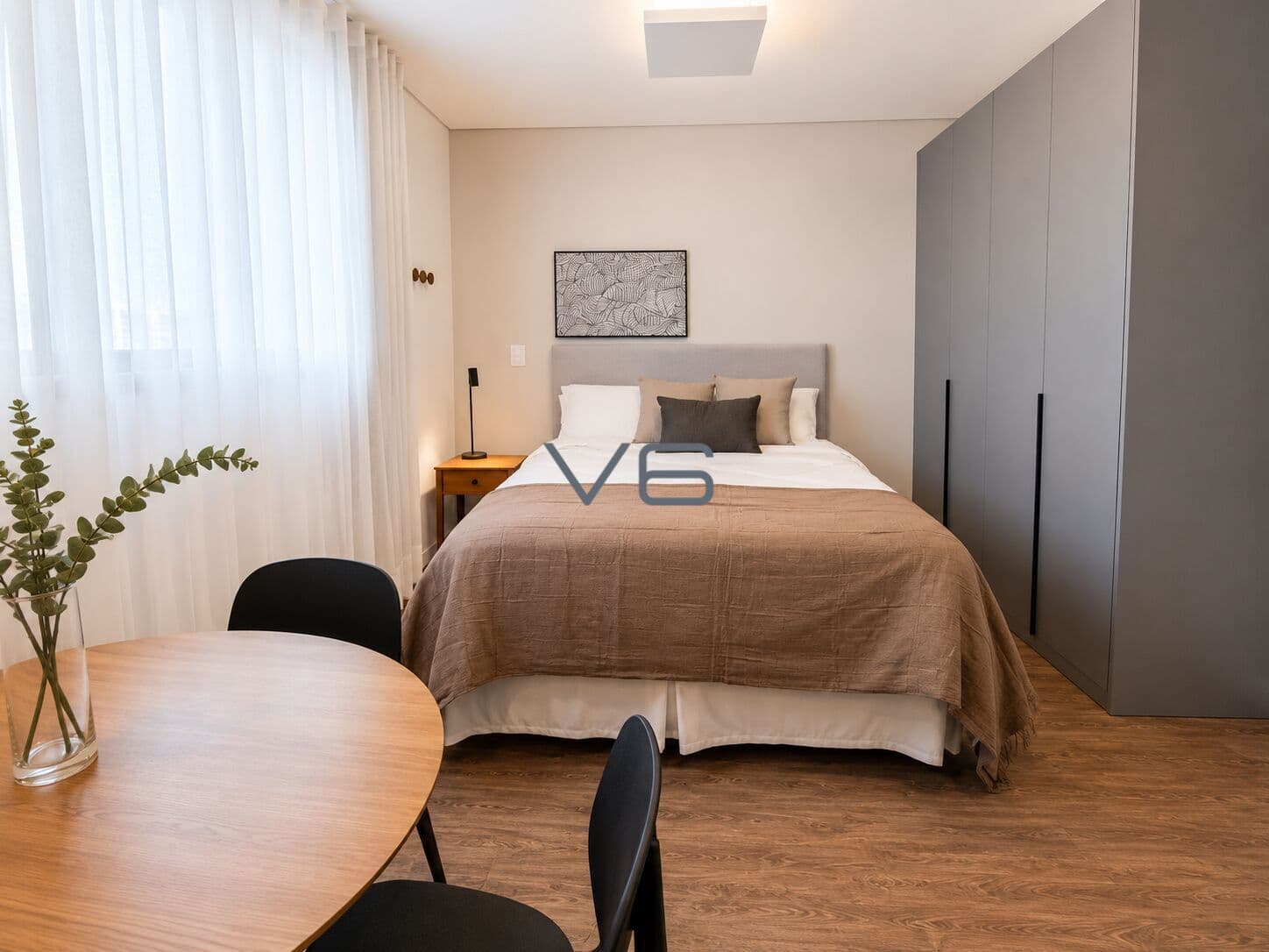 Apartamento Studio com 1 quarto, 21m² privativos, no Centro, Curitiba - PR.