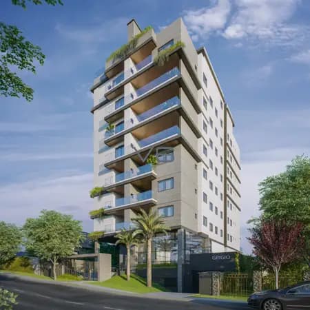 Apartamento com 2 quartos, 77m² privativos, 1 vaga de garagem, no Água Verde, Curitiba - PR.