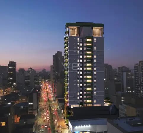 Apartamento Padrão com 3 dormitórios, lavabo, sala de estar, sacada com churrasqueira, no Centro, Curitiba - PR.