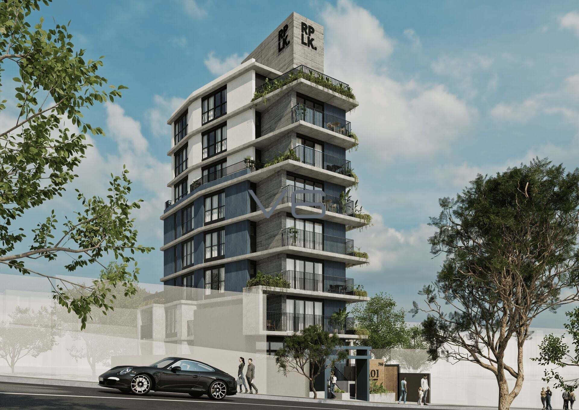 Studio com 19m² privativos, no Batel, Curitiba - PR.