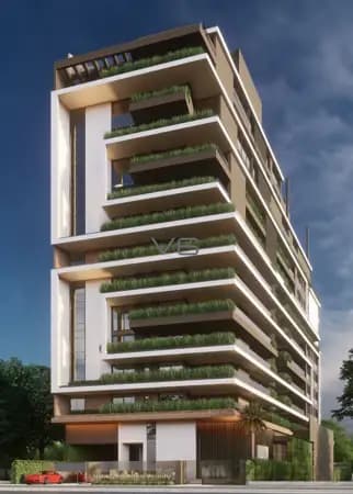 Apartamento padrão com 4 suítes, 239m² privativos, 4 vagas de garagem, no Água Verde, Curitiba - PR.