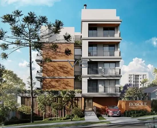 Apartamento Garden com 42 m² privativos, 1 quarto, no São Fracisco, Curitiba-PR.