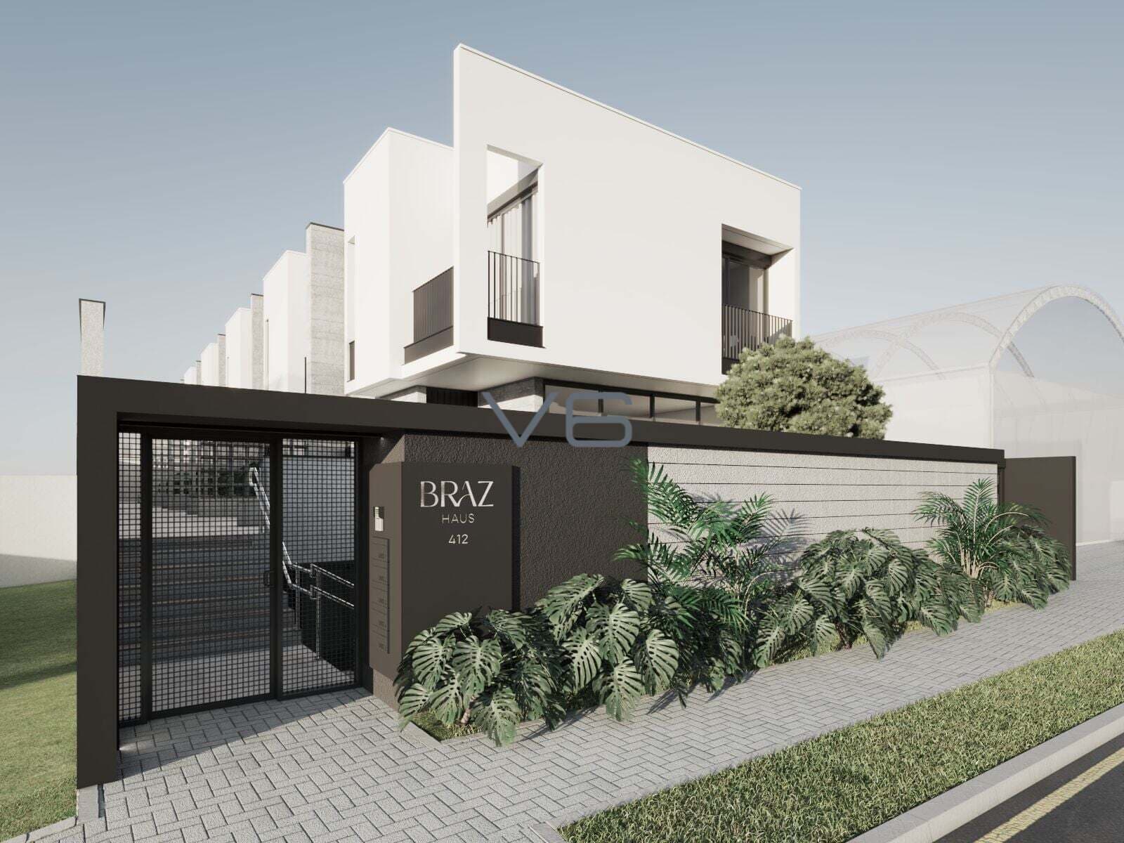Sobrado em Condomínio , 3 quartos , 106,40 m² privativos, 2 vagas de garagem, no São Braz - Curitiba - PR