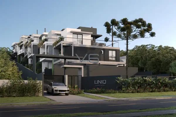 Casa Alto Padrão em Condomínio com 3 Quartos, 2 Suítes, 2 Vagas de Garagem, 191,34m² Privativos, em Santa Felicidade, Curitiba- PR.