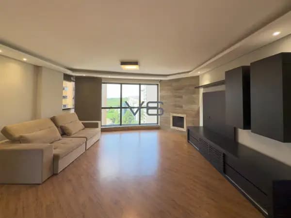 Apartamento Alto Padrão semi-mobiliado com 3 quartos, 1 suíte, 2 vagas de garagem, 144m² privativos, no Ecoville, Curitiba-PR.