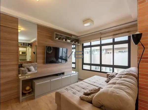Apartamento Cobertura Duplex, com 127.56m² privativos, 2 quartos, 2 vagas de garagem, no Vila Izabel, Curitiba - PR