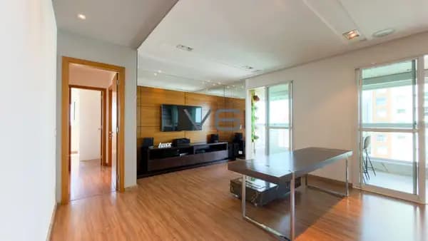 Apartamento Alto Padrão com 3 quartos, 2 vagas de garagem, 128,63m² privativos, no Ecoville, Curitiba - PR.