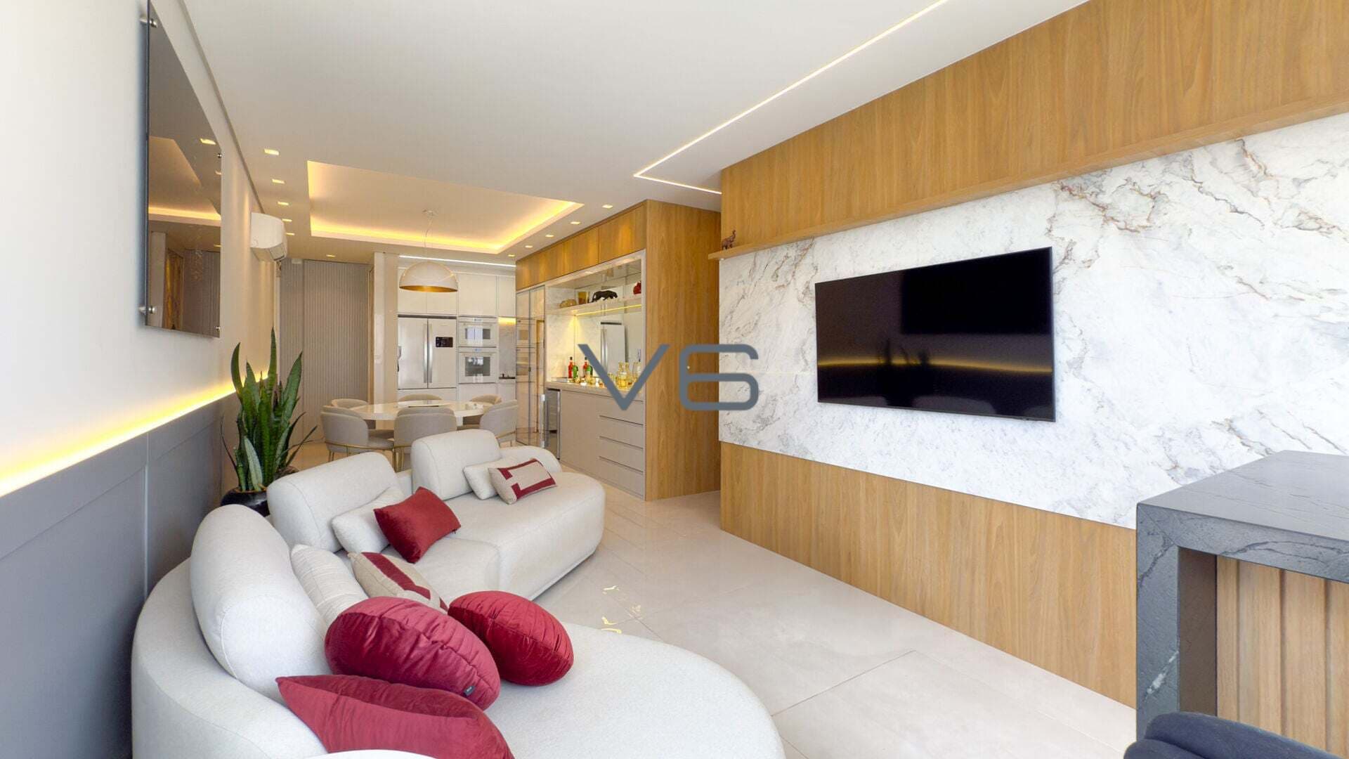 Apartamento semi mobiliado com 3 quartos, 90 m² privativos, 2 vagas de garagem, no Vila Izabel, Curitiba - PR.