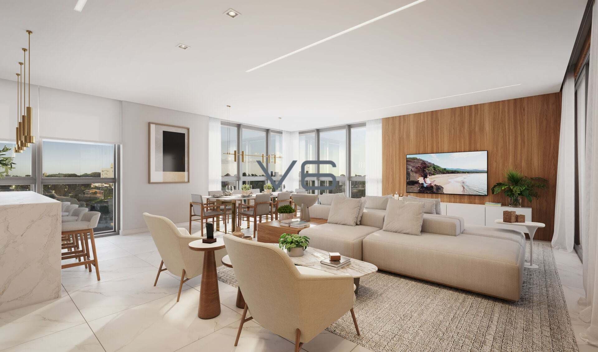 Apartamento Garden com 265 m² privativos, 3 suítes, 2 vagas de garagem, no Hugo Lange, Curitiba -PR.
