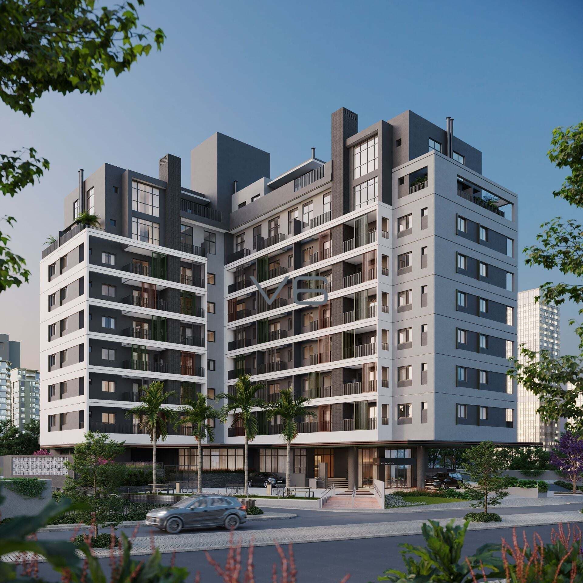 Apartamento padrão com 2 quartos, 55m² privativos, 1 vaga de garagem, no Alto da Glória, Curitiba - PR.