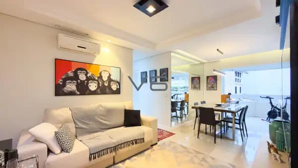Apartamento Padrão com 2 quartos, 2 vagas de garagem, 67m² privativos, no Bigorrilho, Curitiba - PR.