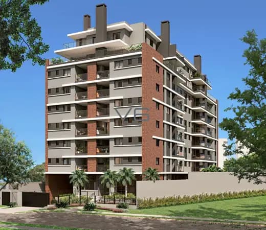 Apartamento Alto Padrão - 03 Quartos - 2 Vagas - 91,08m² de área privativa - Água Verde, Curitiba-PR