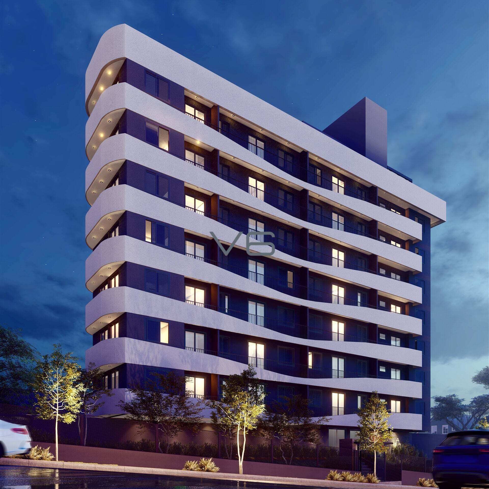 Apartamento Padrão, com 2 quartos, 39,29 m² privativos, 1 vaga de garagem, na Vila Izabel, Curitiba - PR.