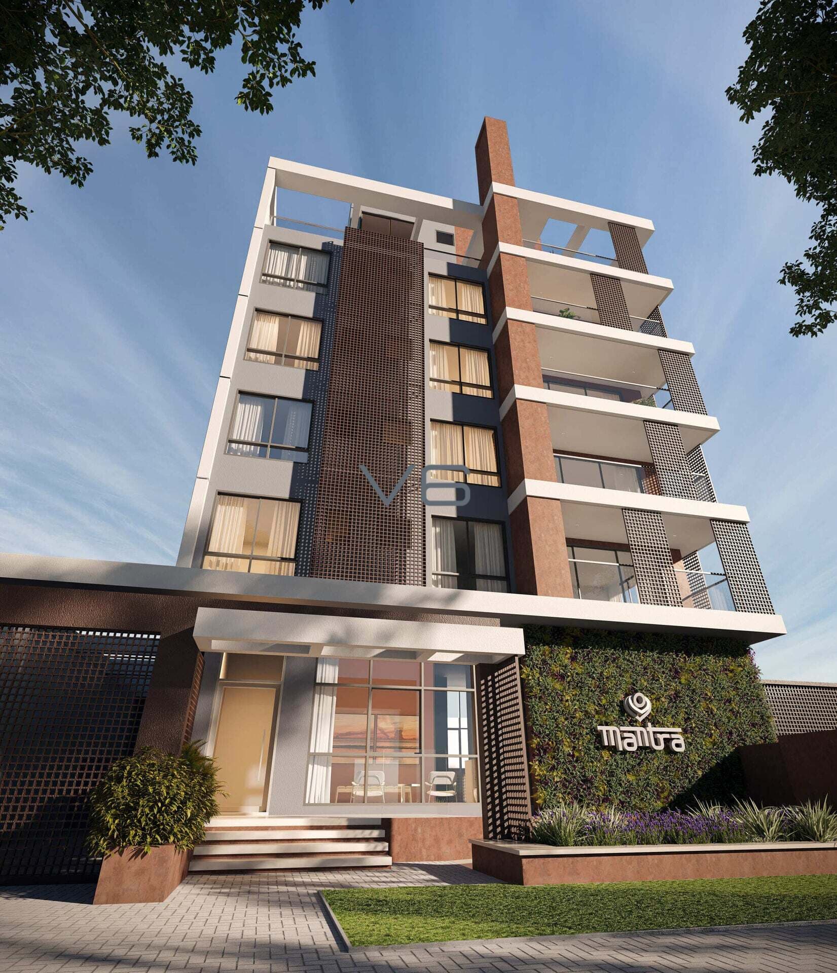 Apartamento com 3 Suítes - 2 Vagas de Garagem - 132,3m² Privativos - no Hugo Lange, Curitiba-PR.