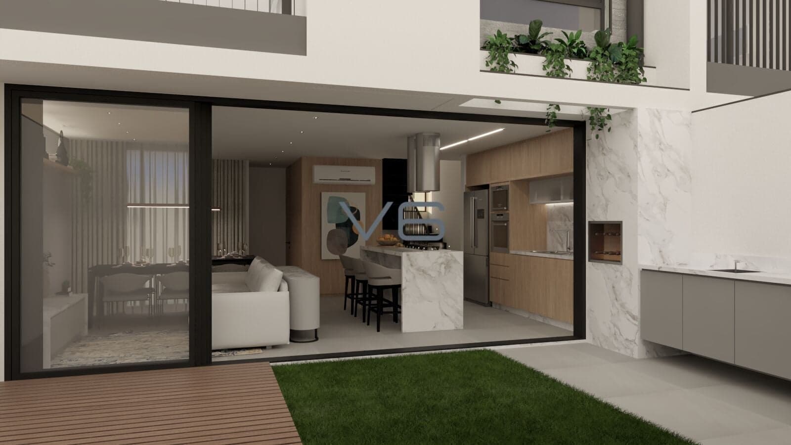Sobrado em Condomínio , 3 quartos , 103,50 m² privativos, 2 vagas de garagem, no São Braz - Curitiba - PR