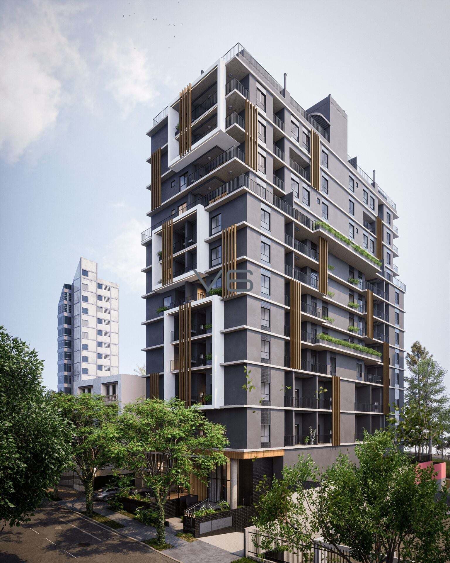 Apartamento padrão com 3 quartos, 72m² privativos, 1 vaga de garagem, no Água Verde, Curitiba - PR.
