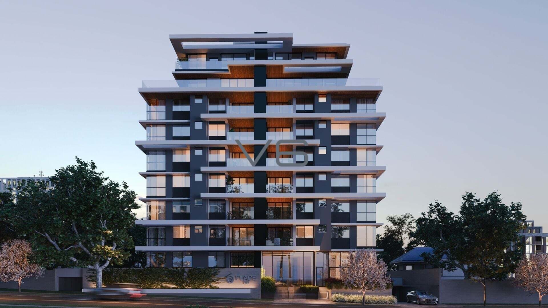 Apartamento alto padrão com 3 suítes, 197m² privativos, varanda gourmet, 3 vagas de garagem, no Água Verde, Curitiba - PR.