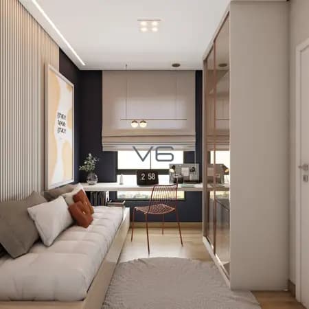 Apartamento Padrão com 79,36 m² privativos, 3 quartos, 1 suíte, 2 vagas de garagem, no Água Verde, Curitiba-PR