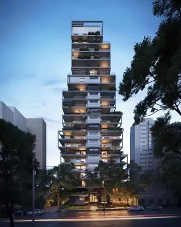 Apartamento alto padrão com 3 quartos, 128m² privativos, varanda gourmet, no Cabral, Curitiba - PR.