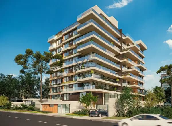 Apartamento Alto Padrão - 4 Quartos - 4 Suítes - 4 Vagas de garagem - 332,61 m² privativos - no Cabral, Curitiba - PR.
