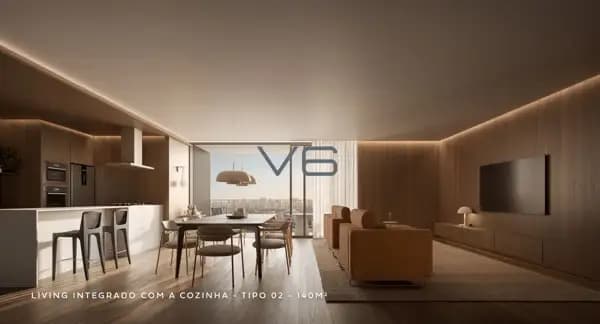 Apartamento Alto Padrão com 140,97m² privativos, no Água Verde, Curitiba - PR.