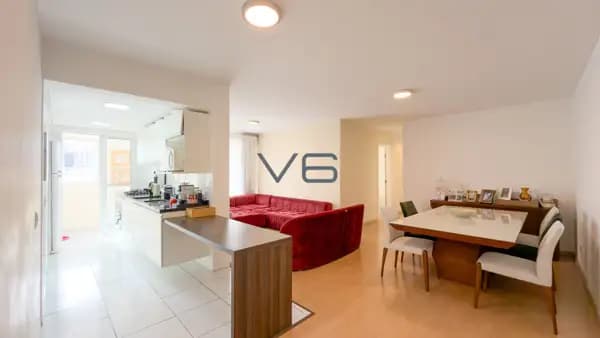 Apartamento Alto Padrão com 2 suítes, 2 vagas de garagem, 104m² privativos, no Rebouças, Curitiba - PR.