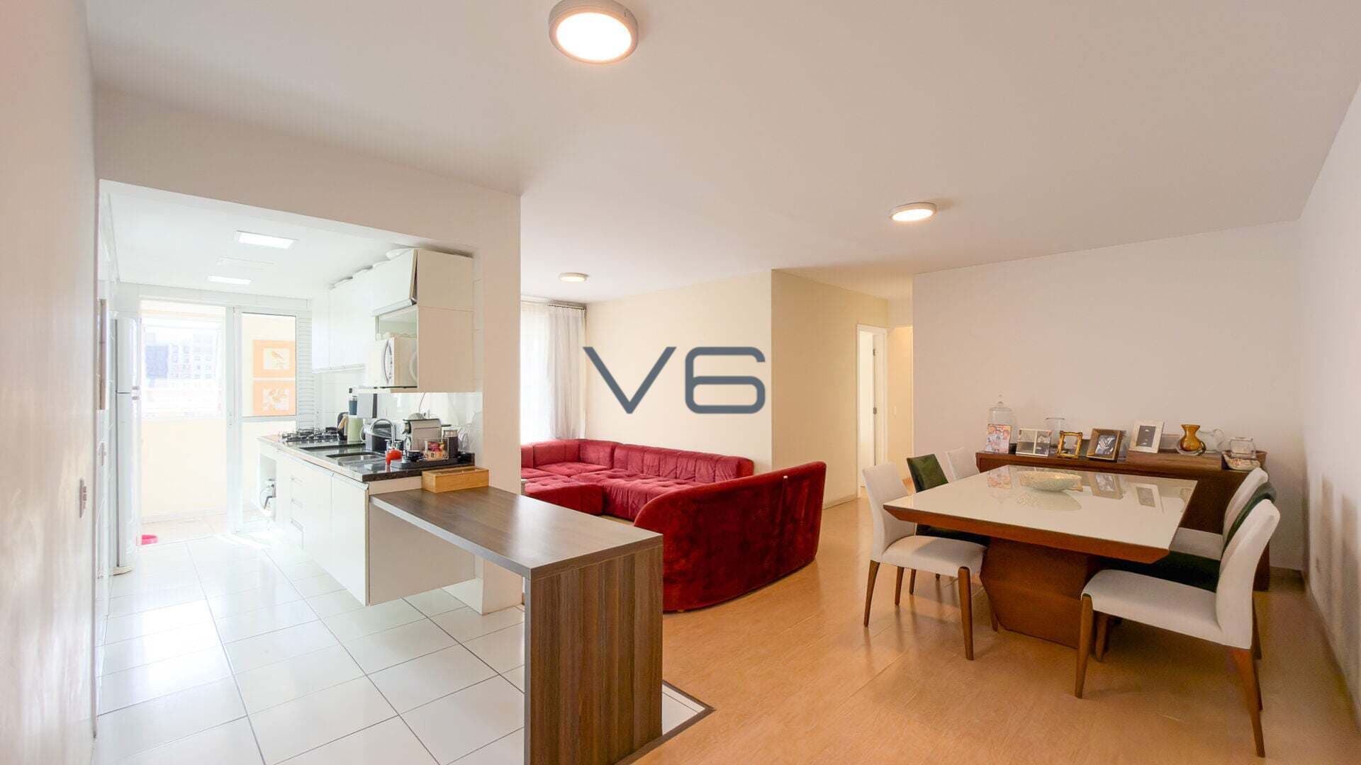 Apartamento Alto Padrão com 2 suítes, 2 vagas de garagem, 104m² privativos, no Rebouças, Curitiba - PR.