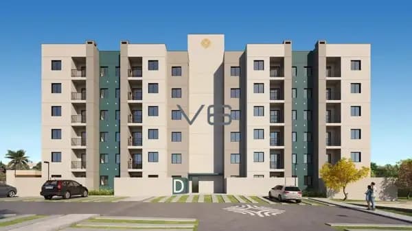 Apartamento padrão com 2 quartos, 46m² privativos, 1 vaga de garagem, no. Neoville, Curitiba - PR.
