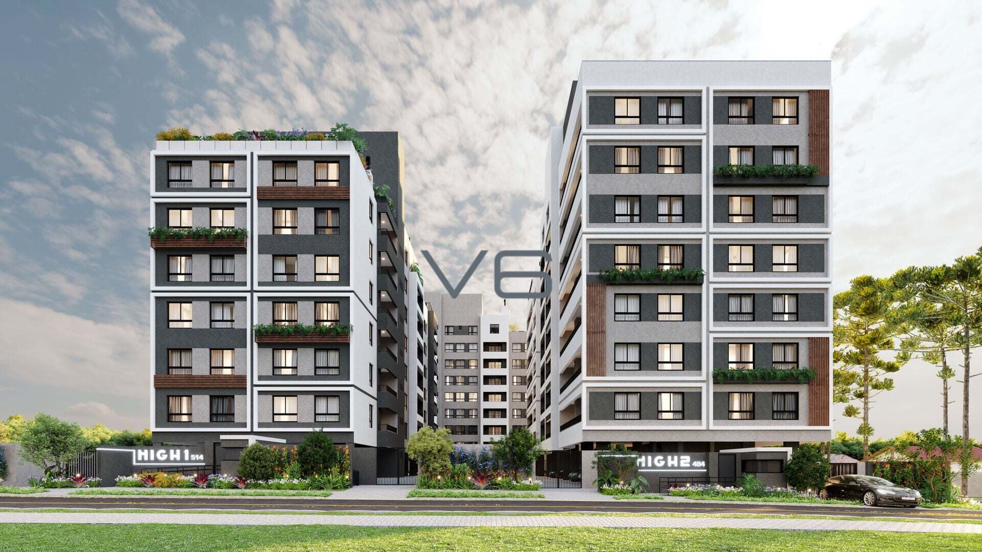 Apartamento Padrão com 3 quartos, 65m² privativos, sacada com churrasqueira, no Novo Mundo, Curitiba - PR.