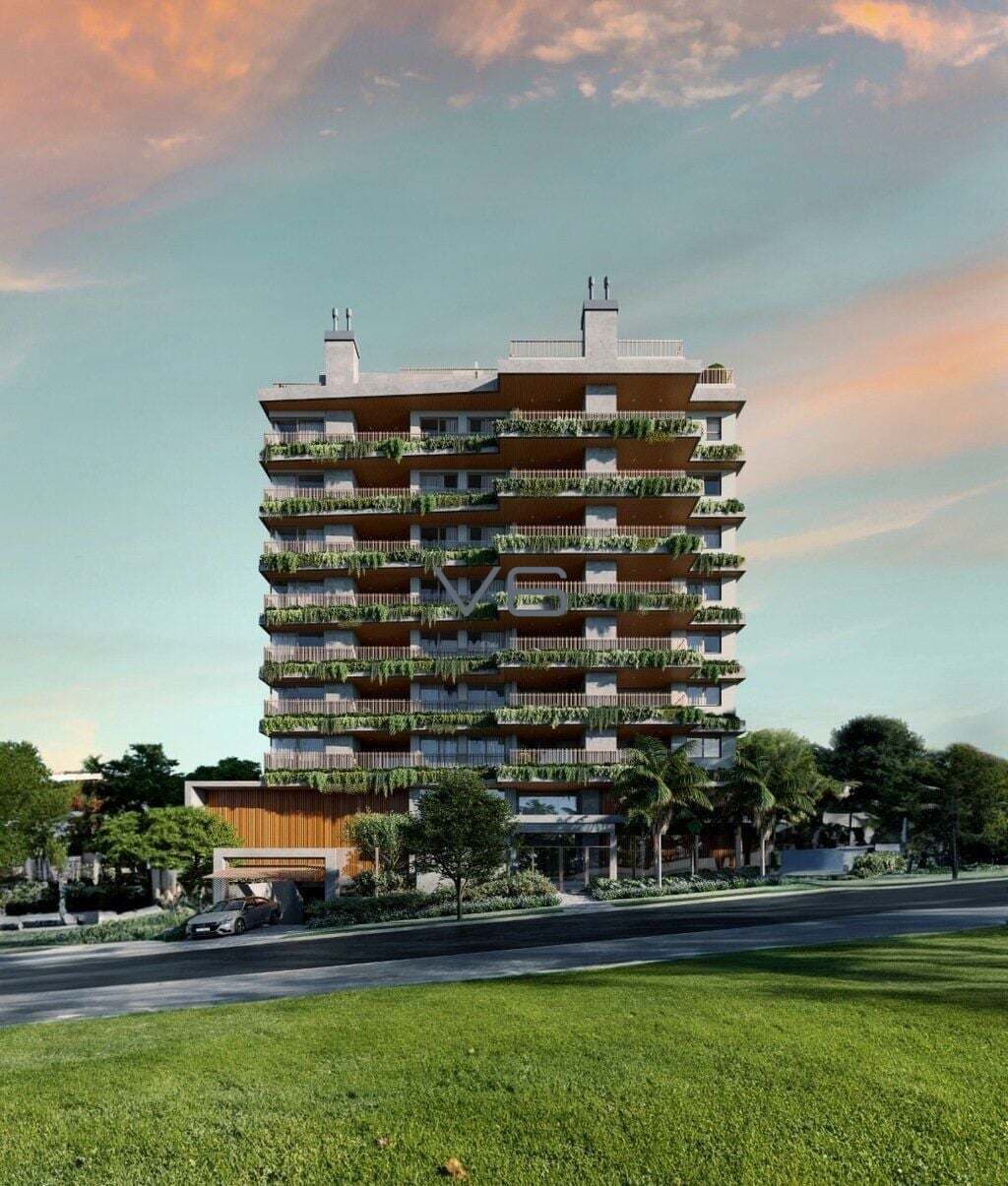 Apartamento Garden, 3 quartos, 218 m² privativos, 3 vagas de garagem, no Água Verde, Curitiba - PR.