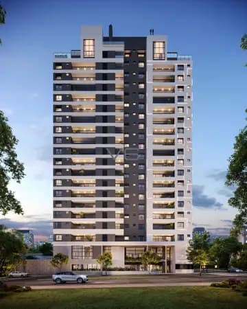Apartamento alto padrão com 3 quartos sendo 1 suíte, 95m² privativos, 1 vaga de garagem, no Vila Izabel, Curitiba - PR