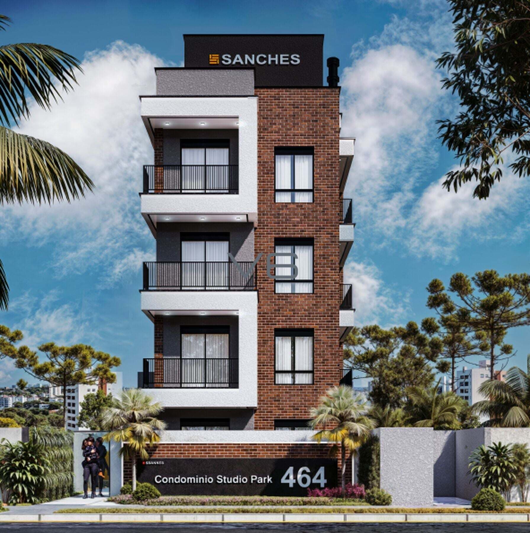 Apartamento Studio com 1 Quarto, 1 Banheiro, 24m² Privativos, no Novo Mundo, Curitiba -PR.