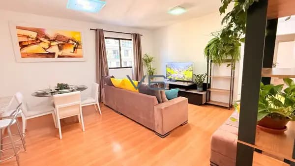Apartamento Padrão com 2 quartos, 1 vaga de garagem, 68m² privativos, no Batel, Curitiba - PR.