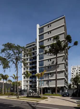 Apartamento padrão com 2 quartos, 67m² privativos, sacada gourmet, no Champagnat, Curitiba - PR.