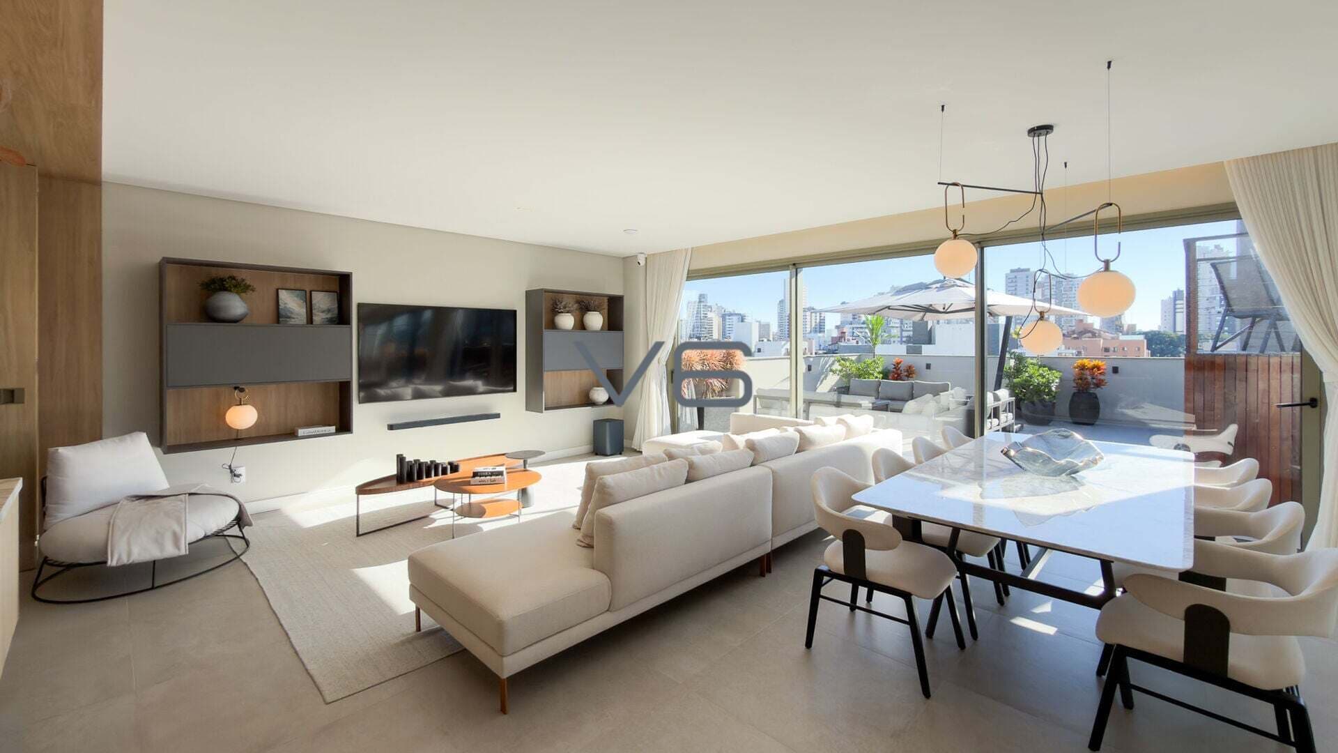 Apartamento Cobertura Duplex com 3 suítes, 3 vagas de garagem, 357,17m² privativos, no Água Verde, Curitiba - PR.