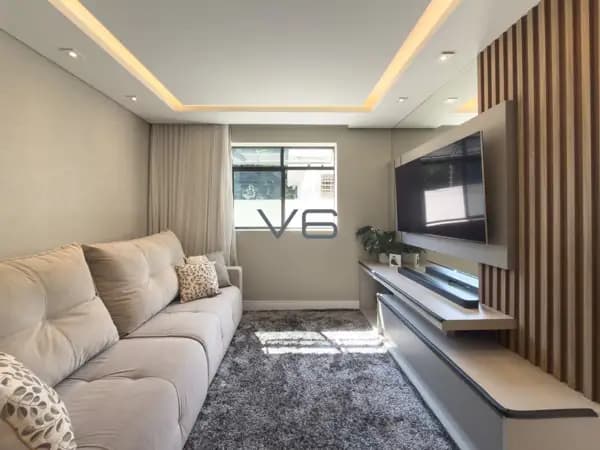 Apartamento Alto Padrão com 3 quartos, 2 vagas de garagem, 101m² privativos, no Batel, Curitiba - PR.