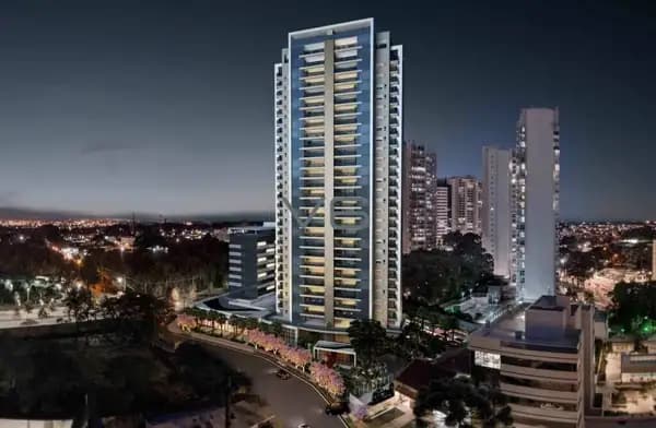 Apartamento padrão com 477 m² privativos, 4 suítes, 6 vagas de garagem, no Ecoville, Curitiba - PR.
