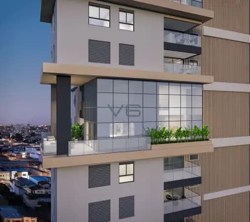 Apartamento Padrão com 3 quartos, 135m² privativos, no Cabral, Curitiba - PR.