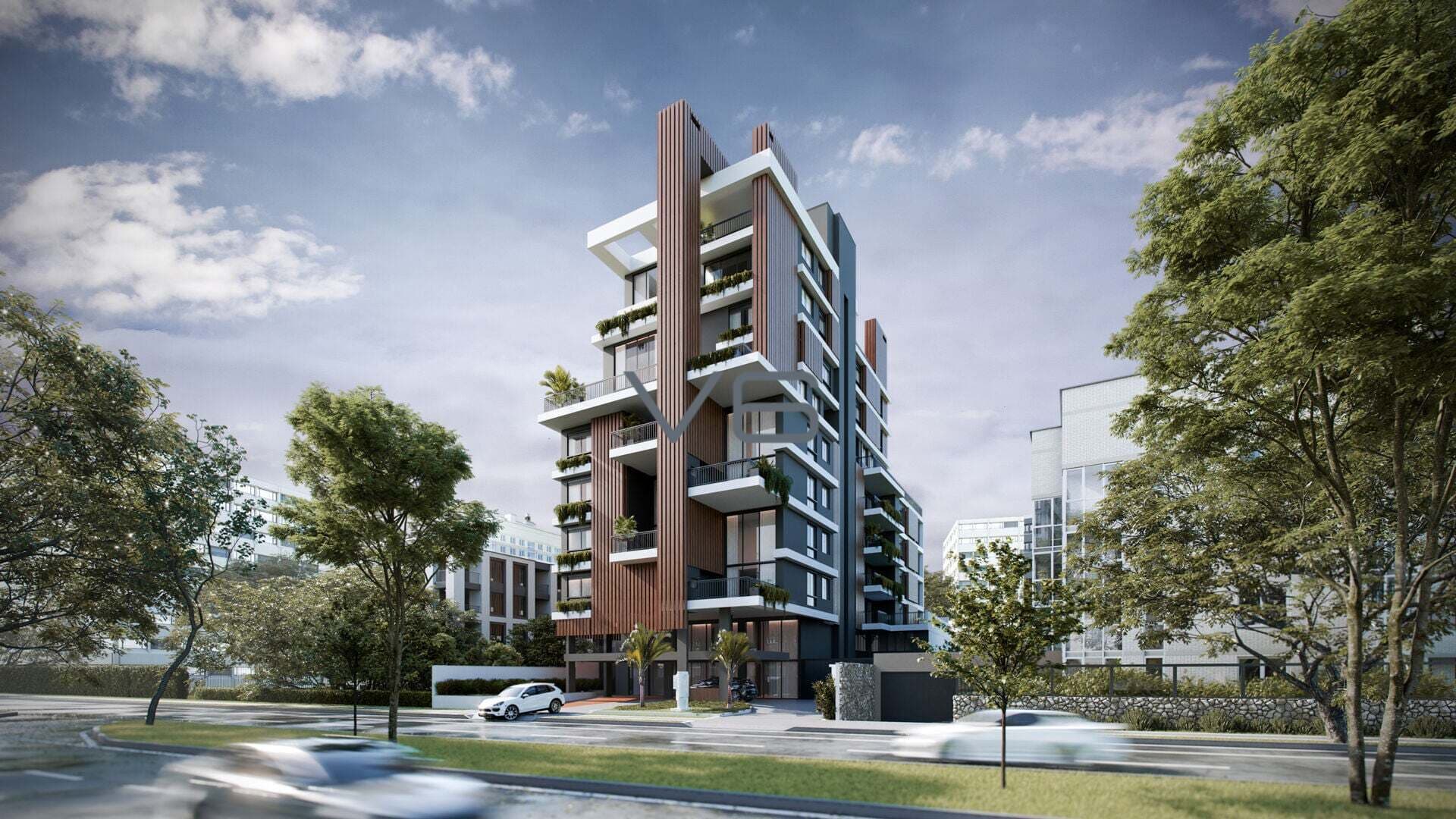 Apartamento Alto Padrão com 168 m² privativos, 3 suítes, 3 vagas de garagem, no Água Verde, Curitiba - PR.