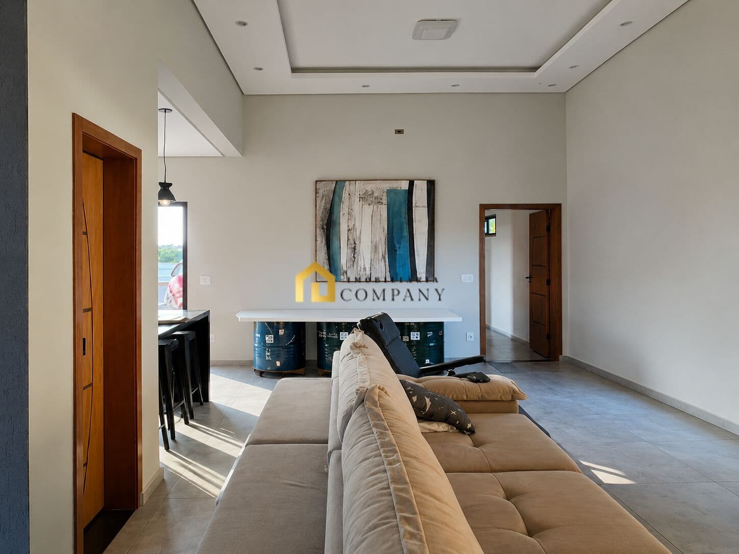 Casa Moderna com Vista Privilegiada para o Morro de Araçoiaba