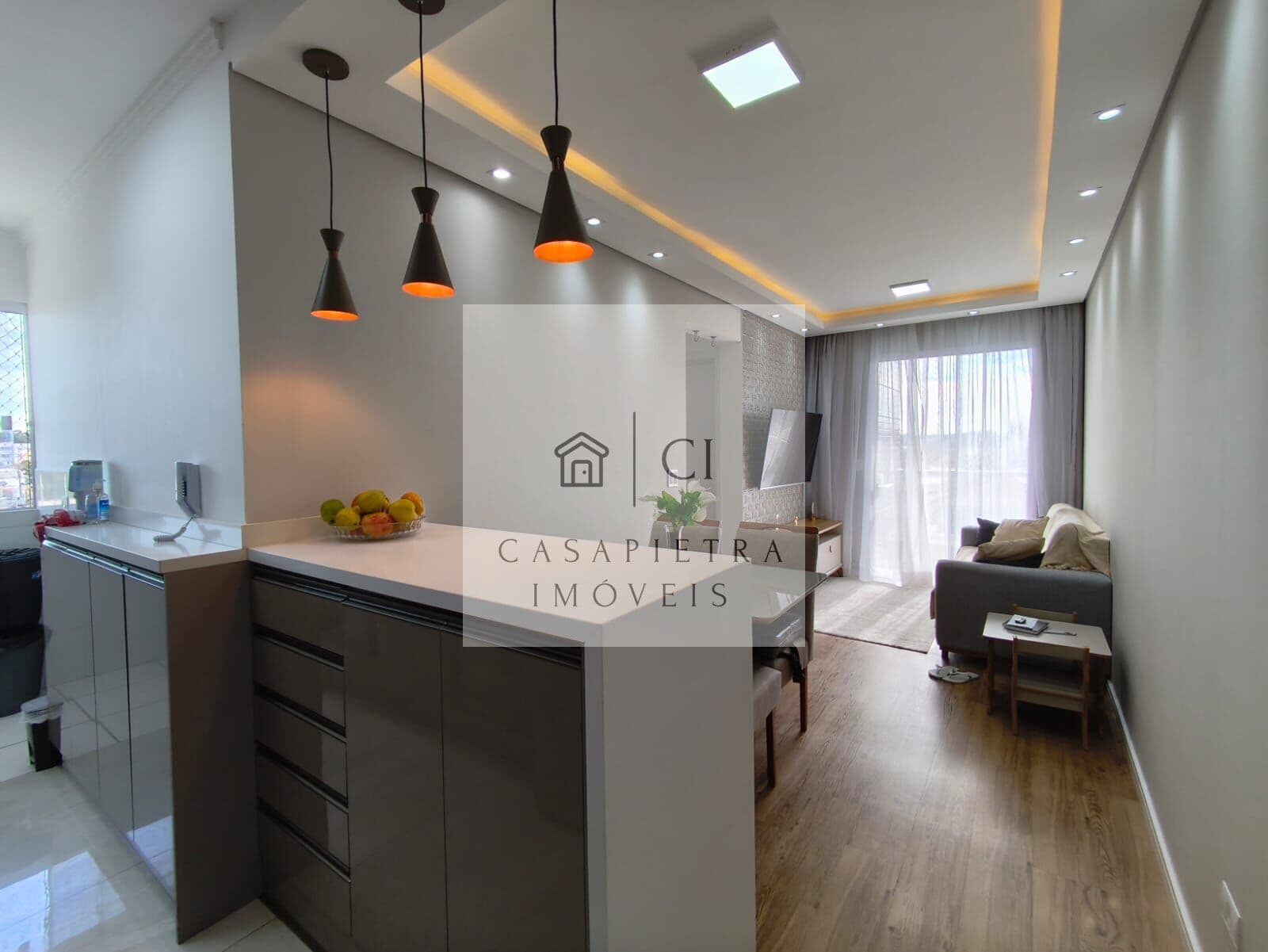 Apartamento Mobiliado 2 quartos Vargem Grande Pinhais 49m2