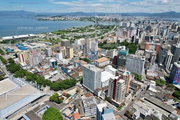 Oportunidade 2 dormitórios no centro de Florianópolis, excelente para locação airbnb