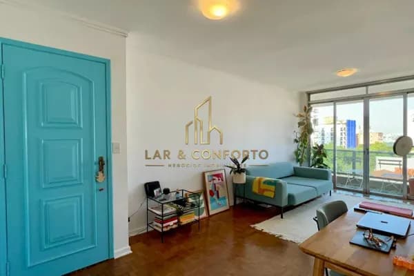 Apartamento para venda com 86m², 2 quartos e 1 vaga.