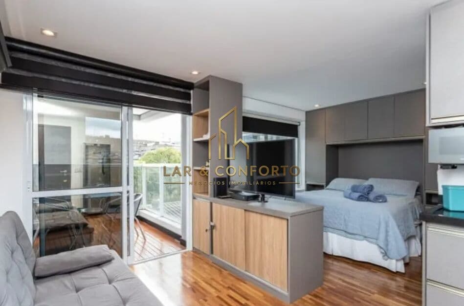 Apartamento com 1 Quarto para venda ou aluguel, 31m² - Pinheiros